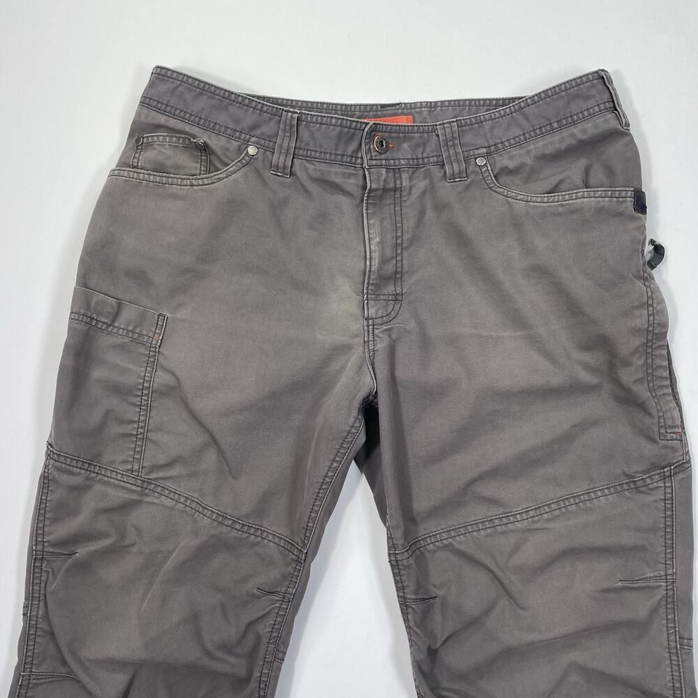 LL Bean Riverton Cargo Pants Mens 38x30 (M.38x28) Canvas Outdoor Hiking Work